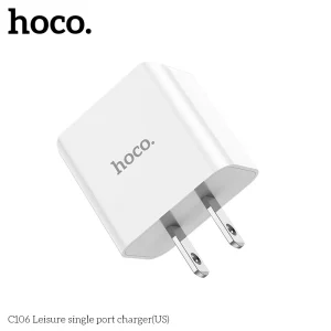 Củ sạc Hoco C106 sạc nhanh một cổng USB - Ảnh 3